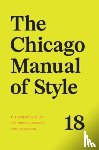 The University of Chicago Press Editorial Staff - The Chicago Manual of Style, 18th Edition