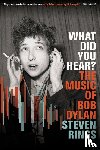 Rings, Steven - What Did You Hear?