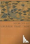  - Sources of Chinese Tradition