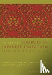  - Sources of Japanese Tradition