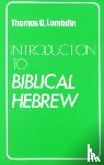 Lambdin, Thomas O. - Introduction to Biblical Hebrew