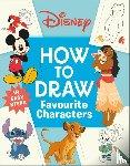 DK - Disney How to Draw Favourite Characters