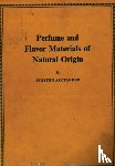 Arctander, Steffen - Perfume and Flavor Materials of Natural Origin