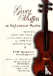 Muffat, Georg - Georg Muffat on Performance Practice