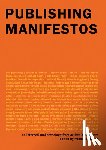 Pichler, Michalis - Publishing Manifestos