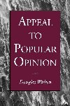 Walton, Douglas (University of Winnipeg) - Appeal to Popular Opinion