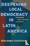 Goldfrank, Benjamin (Assistant Professor - Deepening Local Democracy in Latin America