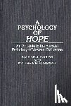 Kaplan, Kalman, Schwartz, Matthew B. - A Psychology of Hope