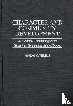Vessels, Gordon G. - Character and Community Development