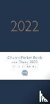  - Church Pocket Book and Diary 2022 Soft-tone Midnight Blue