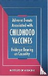 Institute of Medicine, Vaccine Safety Committee - Adverse Events Associated with Childhood Vaccines