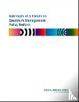 National Research Council, Computer Science and Telecommunications Board, Committee on Wireless Technology Prospects and Policy Options - Summary of a Forum on Spectrum Management Policy Reform