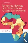 National Academies of Sciences, Engineering, Division of Behavioral and Social Sciences and Education, Committee on Population - Tendances Recentes de la Fecondite en Afrique Subsaharienne