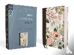 Zondervan, Zondervan - NIV, Thinline Bible, Cloth over Board, Floral, Red Letter, Comfort Print