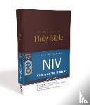 Zondervan - NIV, Pew and Worship Bible, Large Print, Hardcover, Burgundy