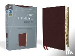 Zondervan - NIV, Thinline Bible, Bonded Leather, Burgundy, Indexed, Red Letter Edition
