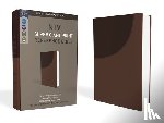 Zondervan - NIV, Super Giant Print Reference Bible, Imitation Leather, Brown, Red Letter Edition