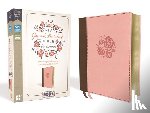 Zondervan - NIV, Journal the Word Bible for Women, Leathersoft, Pink, Red Letter Edition, Comfort Print: 500+ Prompts to Encourage Journaling and Reflection