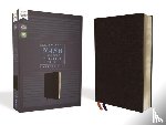 Zondervan - NASB, Thinline Bible, Bonded Leather, Black, Red Letter, 1995 Text, Comfort Print