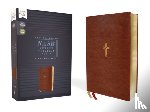 Zondervan - NASB, Thinline Bible, Leathersoft, Brown, Red Letter, 1995 Text, Comfort Print