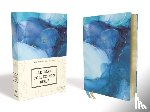 Zondervan, Zondervan - NIV, Artisan Collection Bible, Cloth over Board, Blue, Art Gilded Edges, Red Letter, Comfort Print
