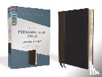 Zondervan - Niv, Personal Size Bible, Large Print, Leathersoft, Black, Red Letter Edition, Comfort Print