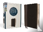 Zondervan - Niv, Giant Print Compact Bible, Leathersoft, Black, Red Letter Edition, Comfort Print