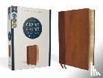 Zondervan - Niv, Giant Print Compact Bible, Leathersoft, Brown, Red Letter Edition, Comfort Print