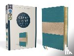 Zondervan - Niv, Giant Print Compact Bible, Leathersoft, Teal, Red Letter Edition, Comfort Print