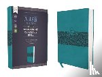 Zondervan - NASB, Super Giant Print Reference Bible (Font Size: 16.5-point), Leathersoft, Teal, Red Letter, 1995 Text, Comfort Print