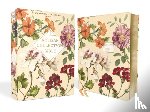 Zondervan - NASB, Artisan Collection Bible, Leathersoft, Almond Floral, Red Letter, 1995 Text, Comfort Print