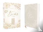 Zondervan, Zondervan - NIV, Bride's Bible, Cloth over Board, Cream, Red Letter, Comfort Print