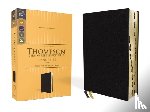 Thompson, Frank Charles - KJV, Thompson Chain-Reference Bible, Handy Size, European Bonded Leather, Black, Red Letter, Thumb Indexed, Comfort Print