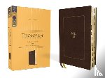 Thompson, Frank Charles - KJV, Thompson Chain-Reference Bible, Large Print, Leathersoft, Brown, Red Letter, Thumb Indexed, Comfort Print