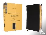 Thompson, Frank Charles - KJV, Thompson Chain-Reference Bible, Large Print, Genuine Leather, Cowhide, Black, Red Letter, Comfort Print