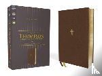 Thompson, Frank Charles - NASB, Thompson Chain-Reference Bible, Leathersoft, Brown, 1995 Text, Red Letter, Comfort Print