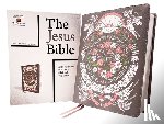 Passion Publishing - The Jesus Bible Artist Edition, Niv, Leathersoft, Gray Floral, Comfort Print