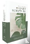 Zondervan, Zondervan - NIV, Daily Scripture, Super Giant Print, Paperback, White/Green, Comfort Print
