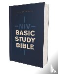 Zondervan, Zondervan - NIV, Basic Study Bible, Economy Edition, Paperback, Blue, Red Letter