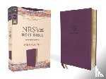 Zondervan - NRSVue, Holy Bible, Personal Size, Leathersoft, Purple, Comfort Print