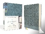 Zondervan - Niv, Journal the Word Bible (Perfect for Note-Taking), Large Print, Leathersoft, Teal, Red Letter, Comfort Print: Reflect, Take Notes, or Create Art N