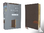 Zondervan, Zondervan - NIV, Thinline Bible, Large Print, Cloth Flexcover, Gray, Red Letter, Comfort Print