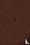Zondervan - Niv, Thinline Bible, Large Print, Leathersoft, Brown, Red Letter, Comfort Print