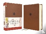 Zondervan - Amplified Journal the Word Bible, Leathersoft, Brown