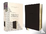 Zondervan - NRSVue, Holy Bible with Apocrypha, Journal Edition, Leathersoft, Black, Comfort Print