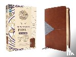 Zondervan - NIV Application Bible, Personal Size, Leathersoft, Brown/Blue, Red Letter, Comfort Print: Bringing the Ancient Message of the Bible Into Your World