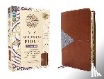 Zondervan - NIV Application Bible, Personal Size, Leathersoft, Brown/Blue, Red Letter, Indexed, Comfort Print: Bringing the Ancient Message of the Bible Into Your