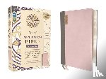 Zondervan - NIV Application Bible, Personal Size, Leathersoft, Pink/Gray, Red Letter, Comfort Print: Bringing the Ancient Message of the Bible Into Your World