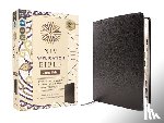 Zondervan - NIV Application Bible, Large Print, European Bonded Leather, Black, Red Letter, Indexed, Comfort Print: Bringing the Ancient Message of the Bible Into
