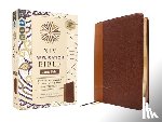 Zondervan - NIV Application Bible, Large Print, Leathersoft, Brown, Red Letter, Comfort Print: Bringing the Ancient Message of the Bible Into Your World